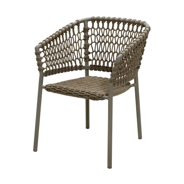 Ocean armchair soft rope - Taupe - Cane-line