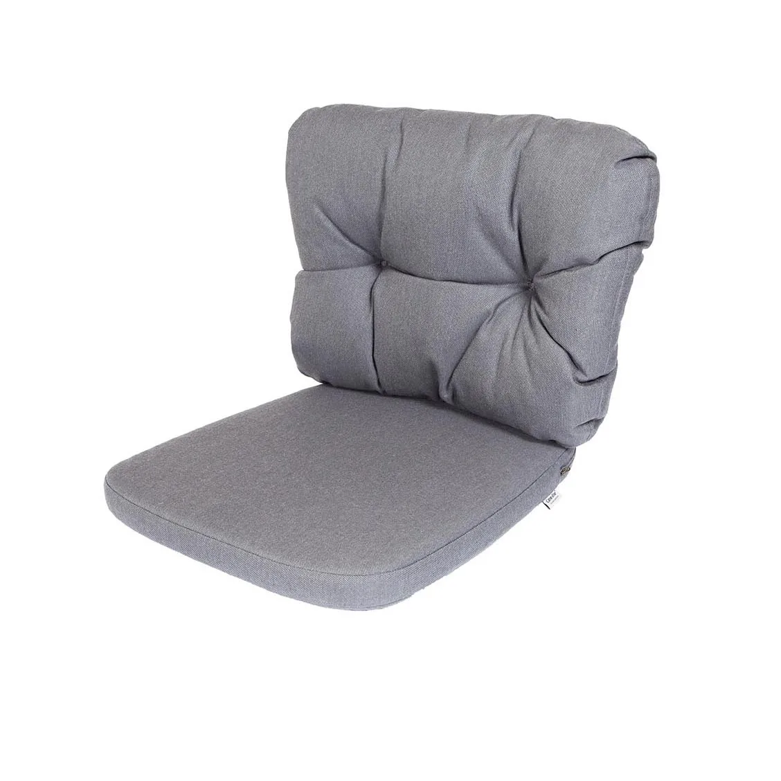 Ocean/Basket/Moments cushion set chair, Cane-line Natté grey Cane-line
