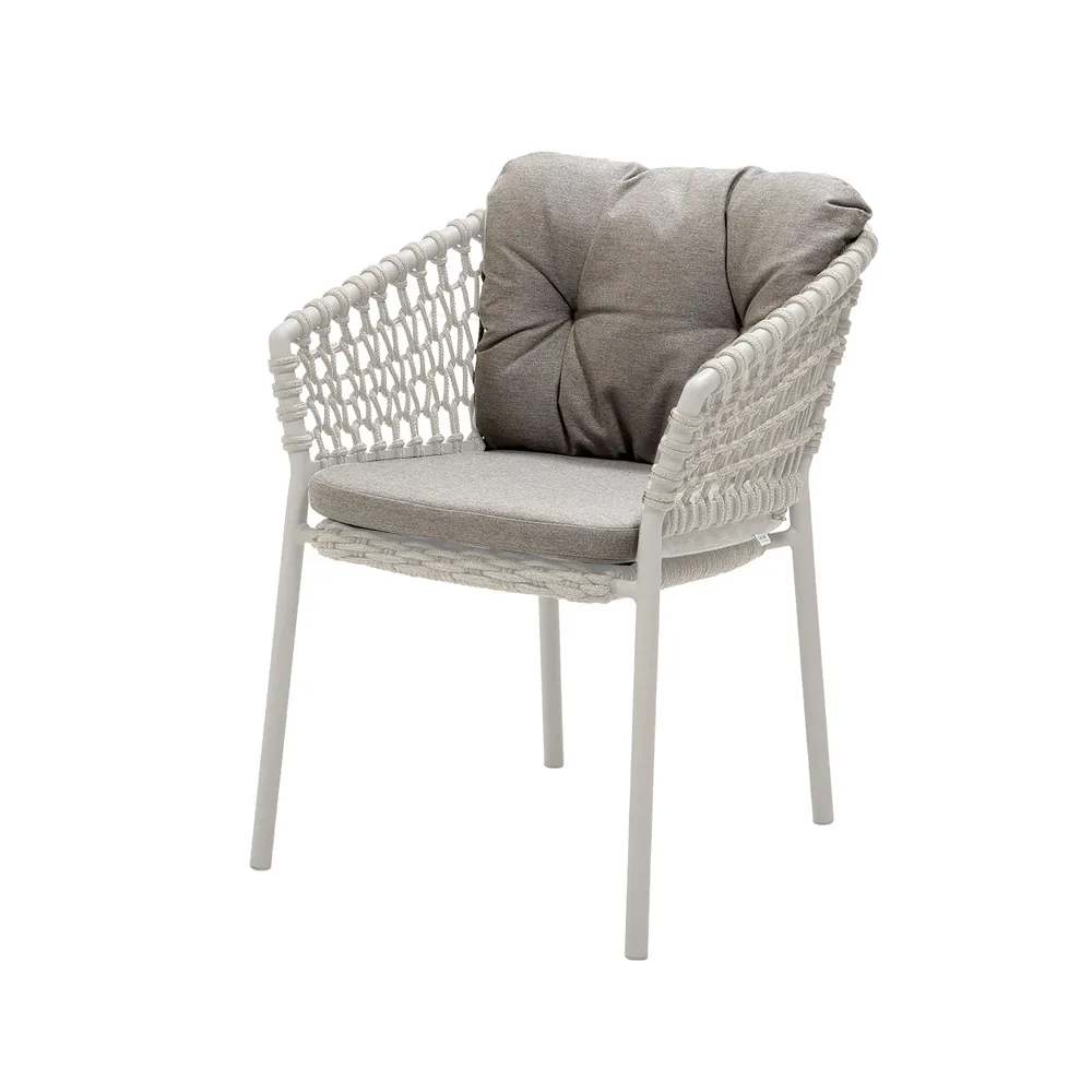 Ocean/Basket/Moments cushion set chair, Cane-line Natté taupe Cane-line
