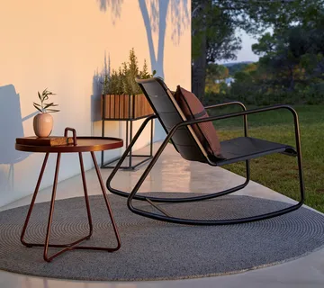 On the move table Ø44 cm - Sand - Cane-line