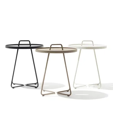 On the move table Ø52 cm - Taupe - Cane-line