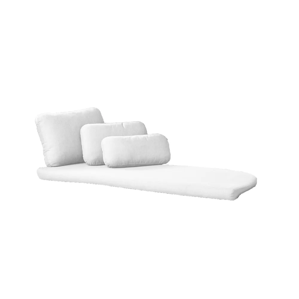 Savannah cushion, Cane-Line Natté white, left Cane-line