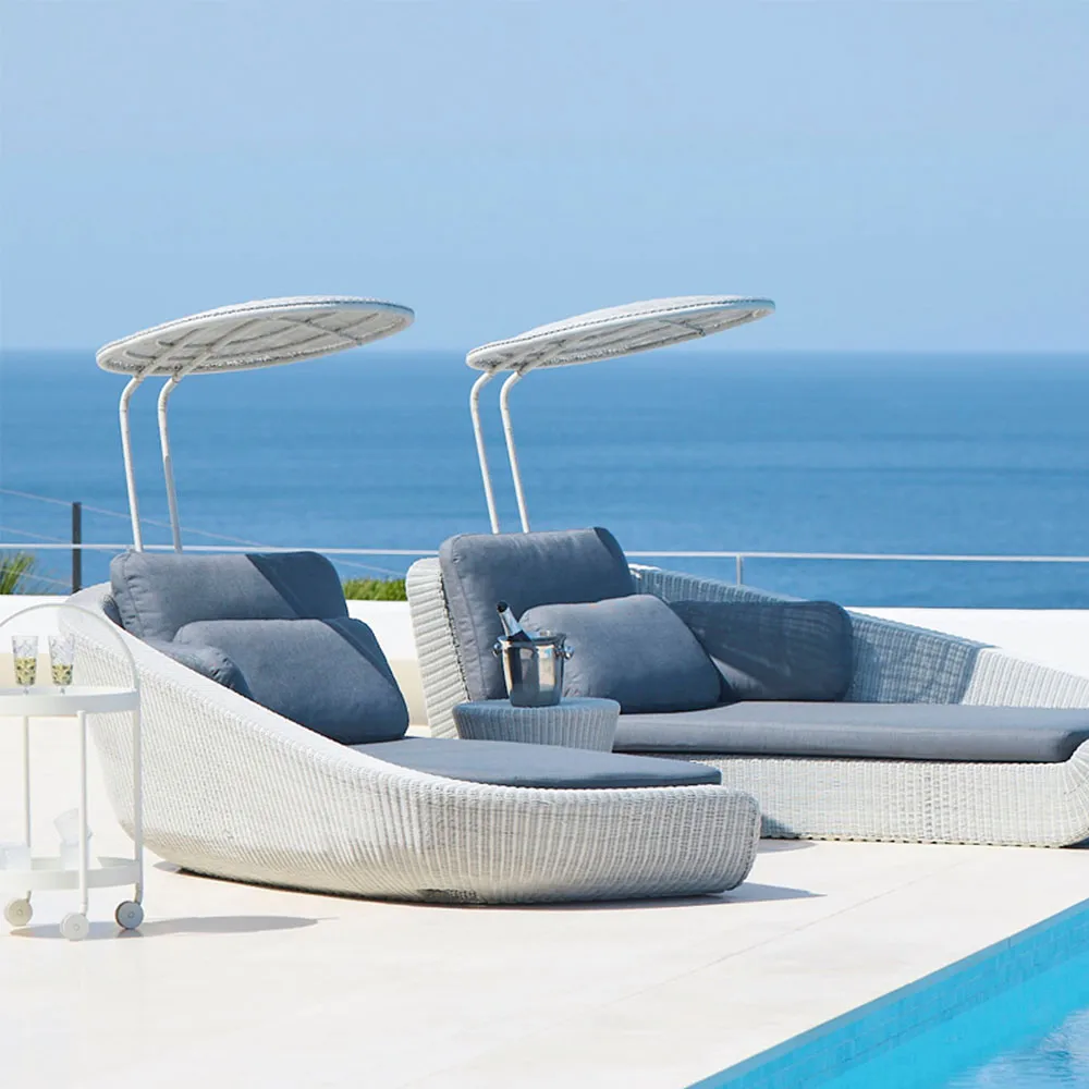 Savannah daybed, Black, left Cane-line