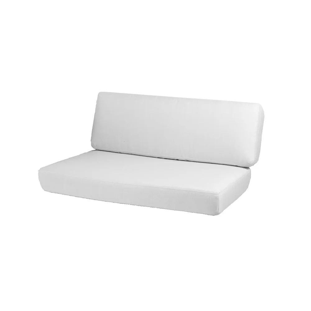 Savannah sofa cushion, 2-seater Cane-Line Natté white, left Cane-line