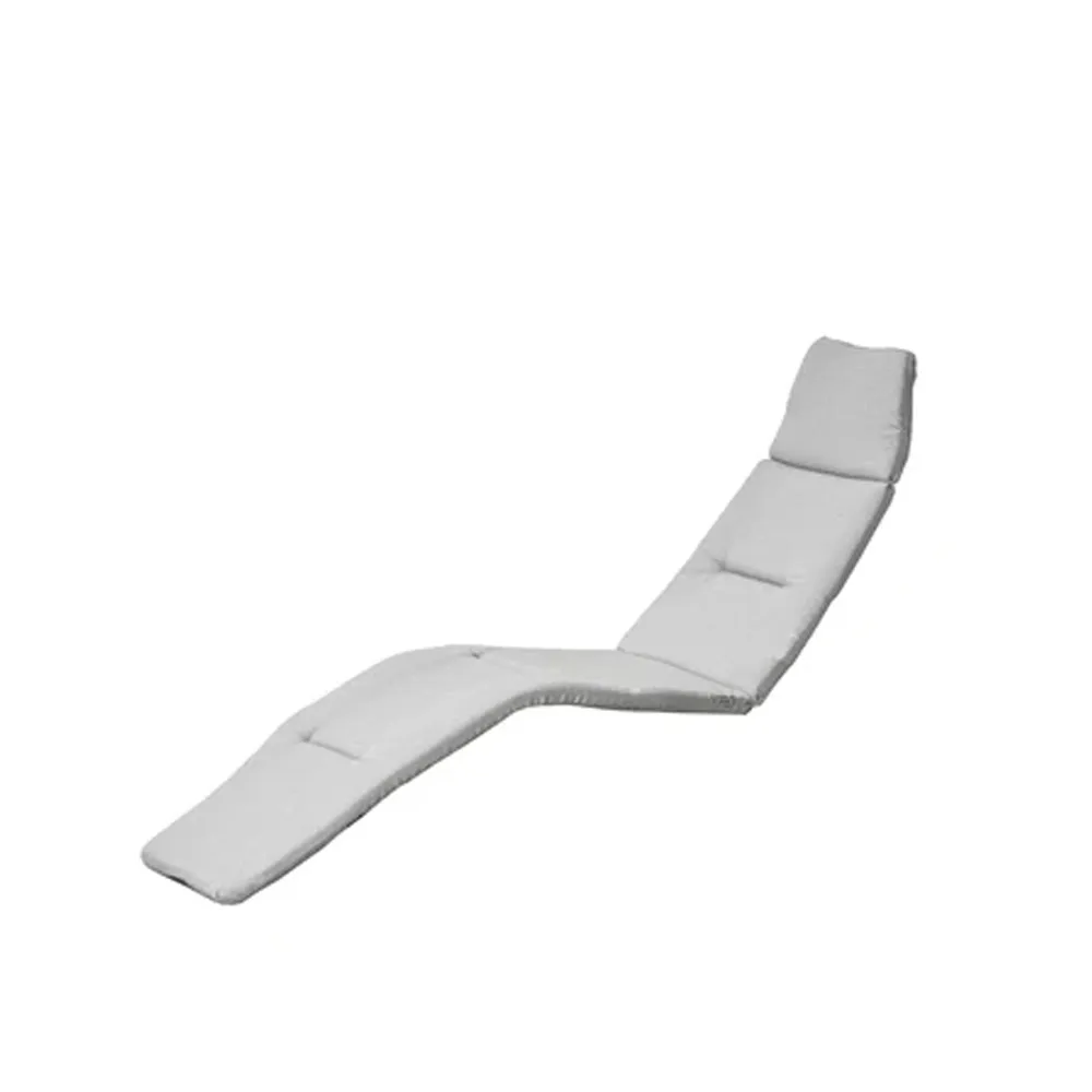 Sunrise sun lounger cushion, Cane-Line Natté light grey Cane-line