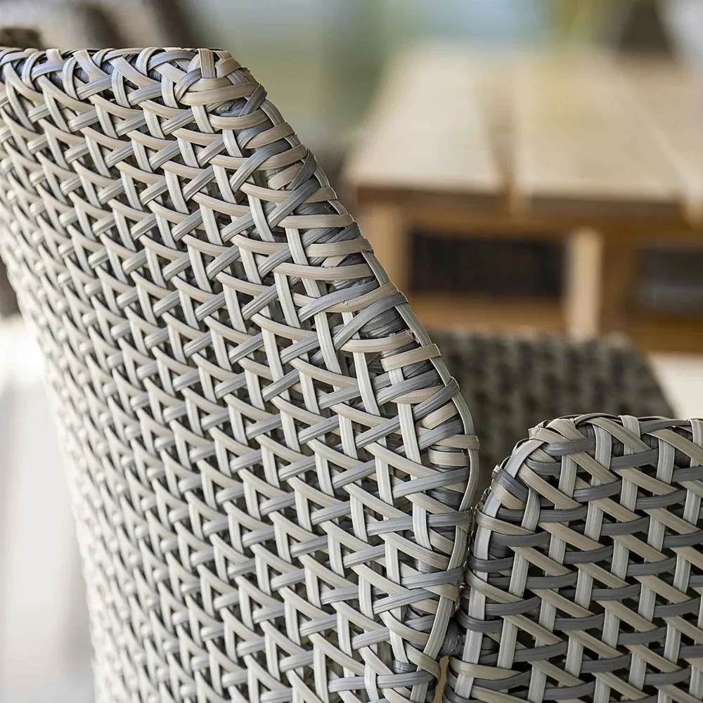 Vibe chair, Light grey/grey/taupe Cane-line