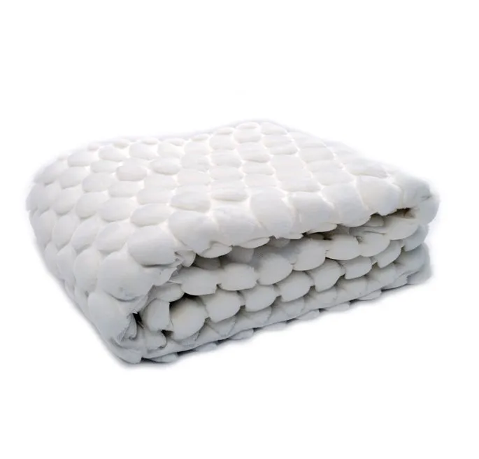 Egg Collection throw 170x130 cm, White Ceannis