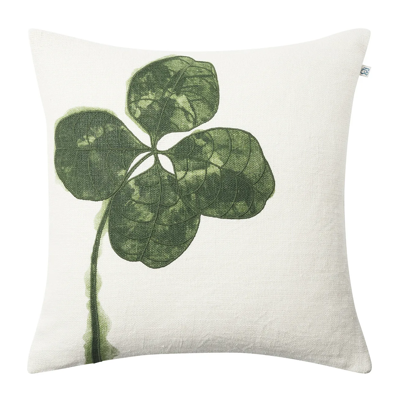 4-Leaf pillowcase 50x50 cm, Green-cactus green Chhatwal & Jonsson