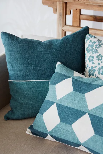 Amol cushion cover 50x50 cm - Heaven blue-palace blue - Chhatwal & Jonsson