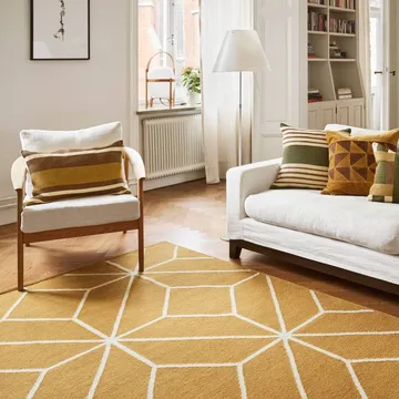 Ayur rug - Masala Yellow-Off White, 270x180 cm - Chhatwal & Jonsson