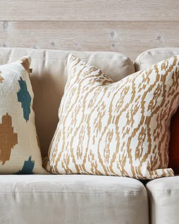 Deccan cushion cover 50x50 cm - Khaki - Chhatwal & Jonsson