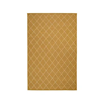 Diamond Rug - Masala yellow/off white, 184x280 cm - Chhatwal & Jonsson