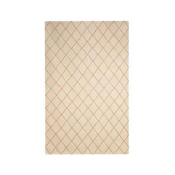 Diamond Rug - Off white/orange, 230x336 cm - Chhatwal & Jonsson