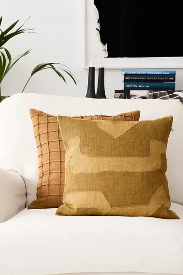 Jammu pillowcase 50x50 cm - Masala Yellow - Chhatwal & Jonsson