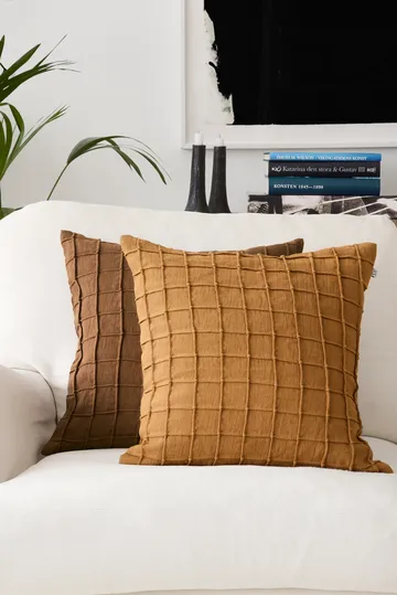 Jammu pillowcase 50x50 cm - Masala Yellow - Chhatwal & Jonsson