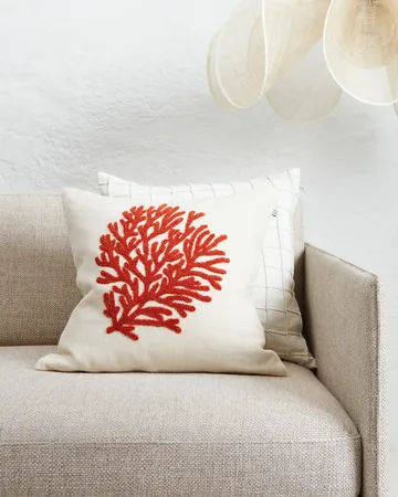 Jammu pillowcase 50x50 cm - White - Chhatwal & Jonsson