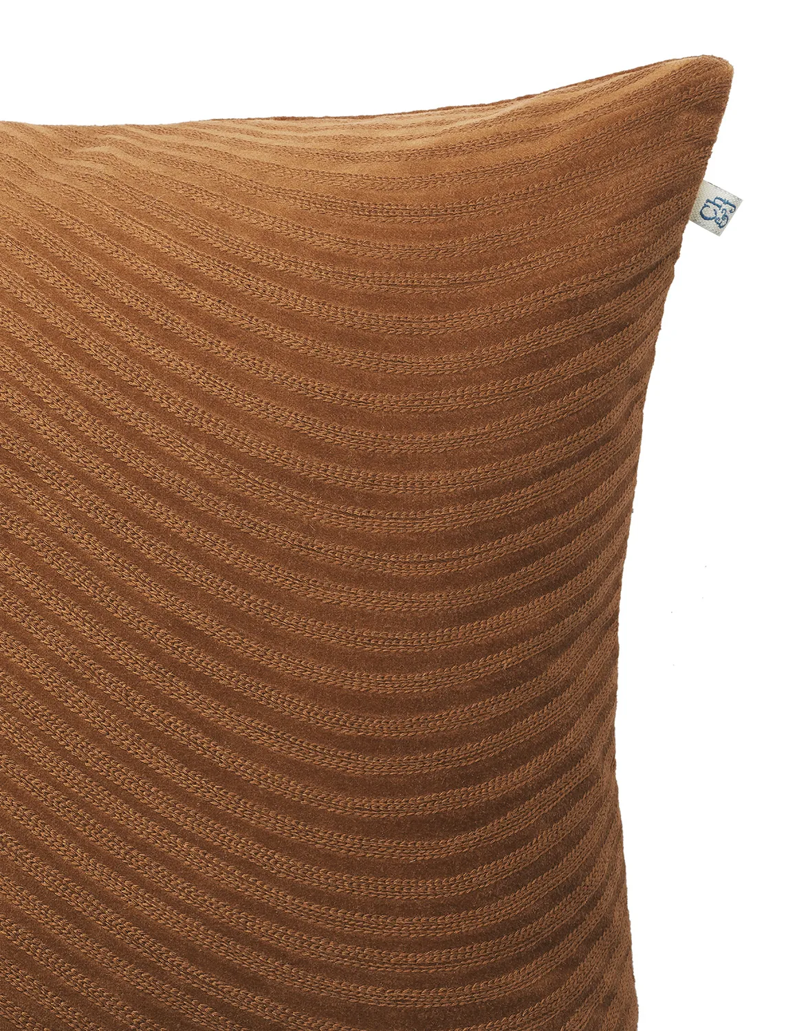 Kunal cushion cover 50x50 cm, Cognac Chhatwal & Jonsson