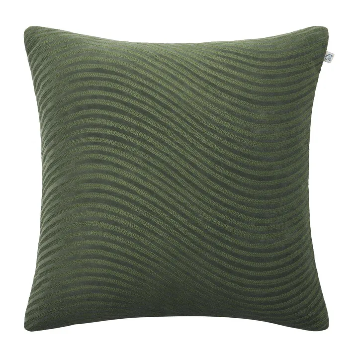 Kunal cushion cover 50x50 cm - Forest green - Chhatwal & Jonsson