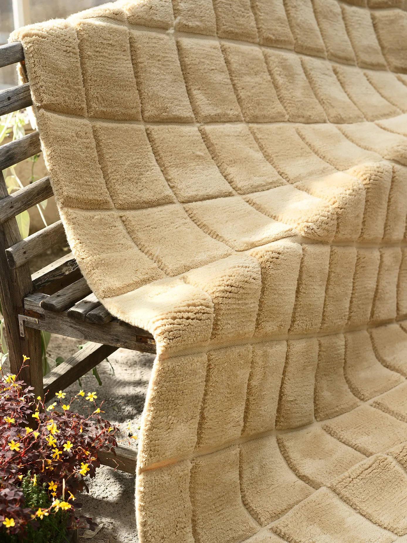 Loha rug 213x296 cm, Light beige Chhatwal & Jonsson