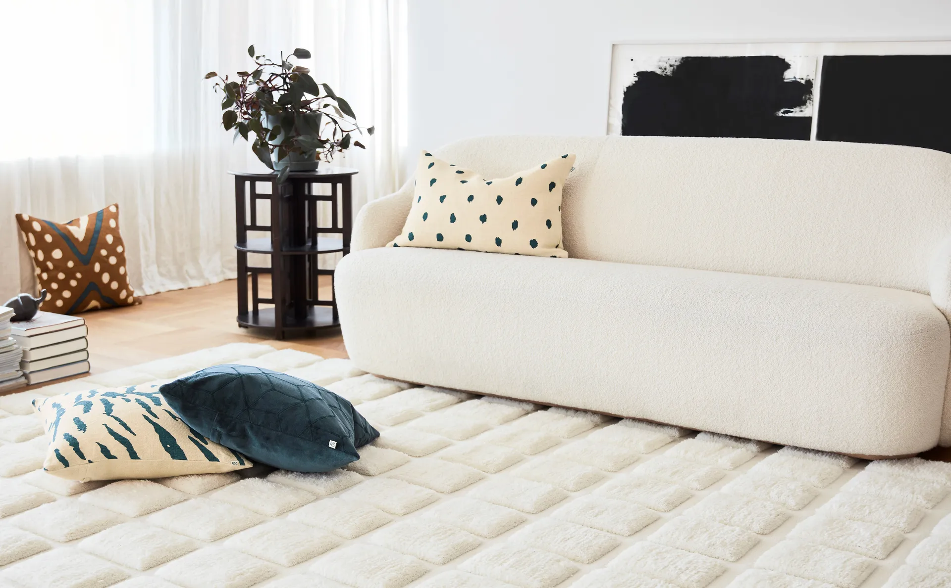 Loha rug 213x296 cm, Natural Chhatwal & Jonsson