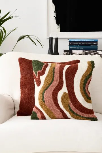 Mani cushion cover 50x50 cm - Terracotta - Chhatwal & Jonsson