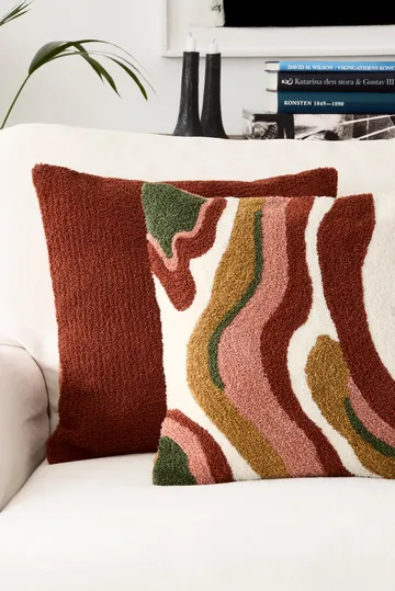 Mani cushion cover 50x50 cm - Terracotta - Chhatwal & Jonsson