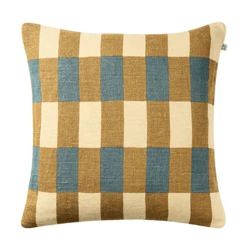 Marari cushion cover - Khaki-Heaven Blue, 50x50 cm - Chhatwal & Jonsson