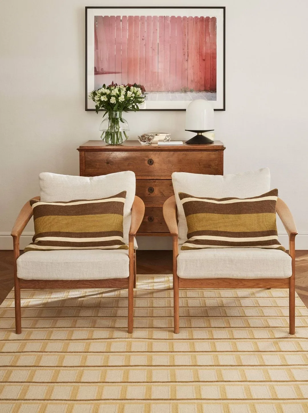 Mysore wool rug, Off White-Masala Yellow-Yellow, 180x270 cm Chhatwal & Jonsson