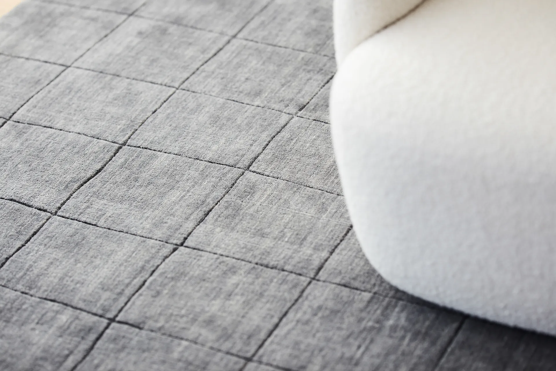 Nari wool carpet 250x350 cm, Light grey Chhatwal & Jonsson