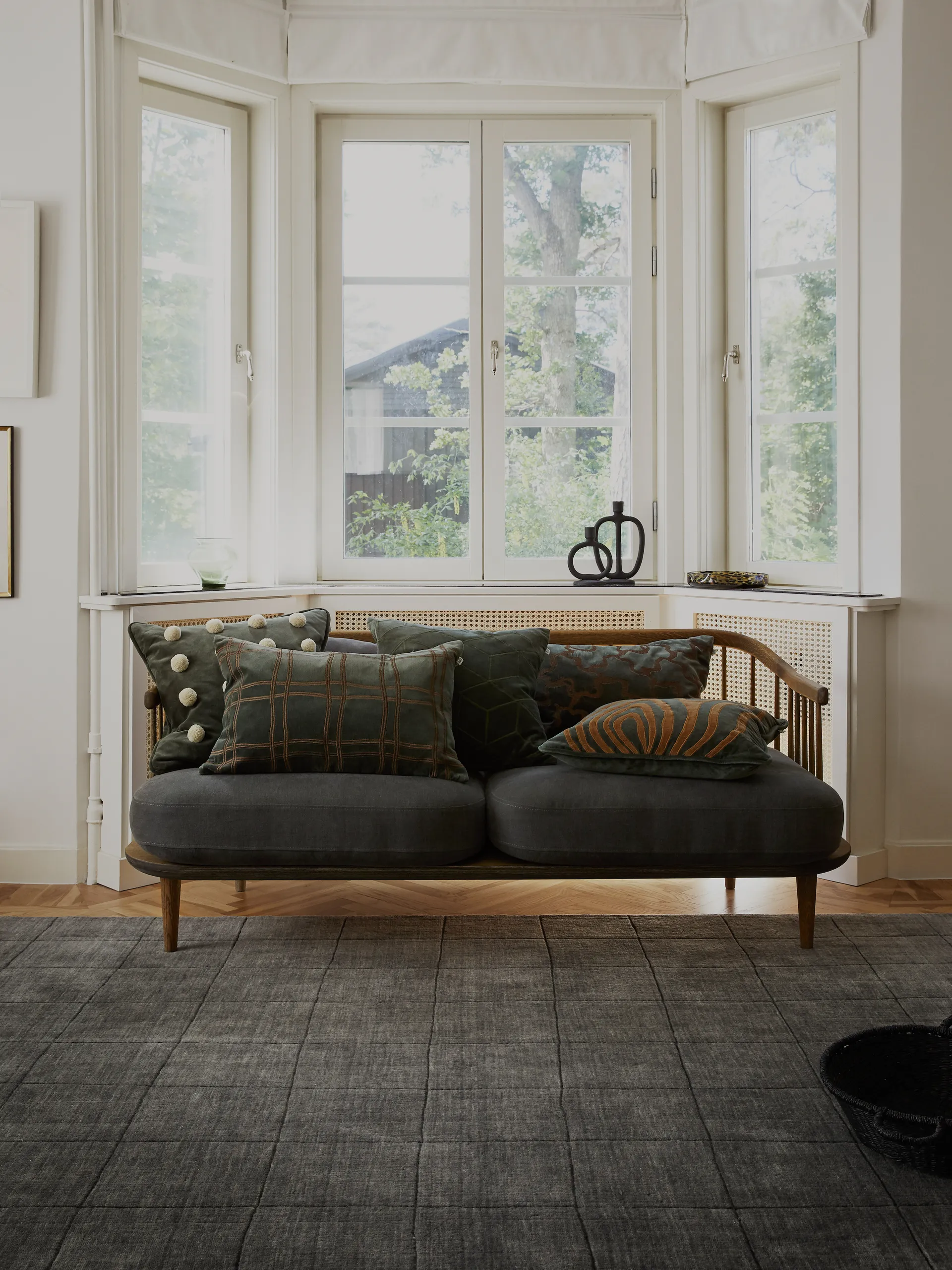 Nari wool carpet 250x350 cm, Light grey Chhatwal & Jonsson