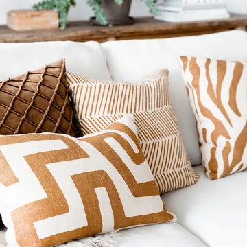 Rama cushion cover 50x50 cm - taupe - Chhatwal & Jonsson