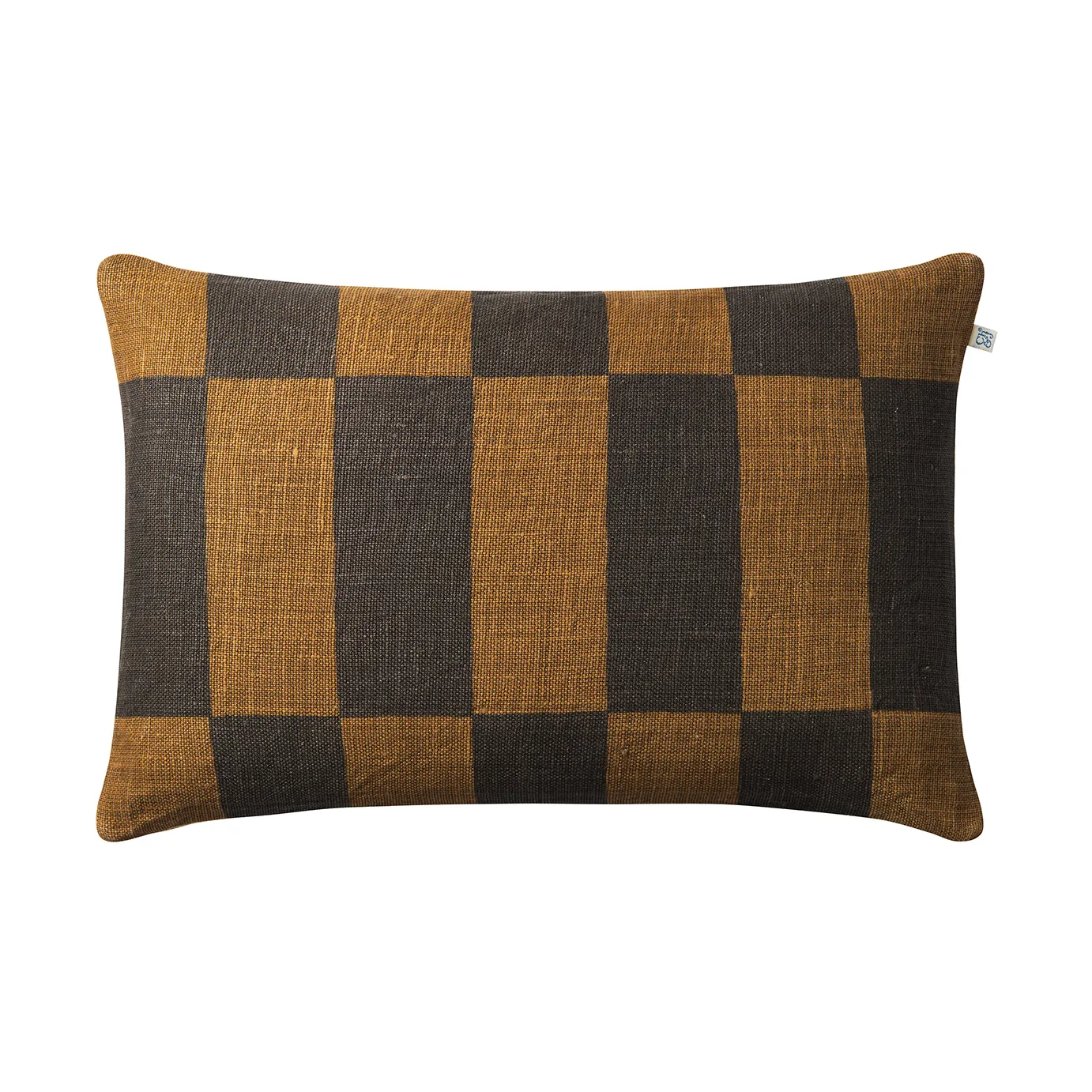 Samar cushion cover 40x60 cm, Dark brown-taupe Chhatwal & Jonsson