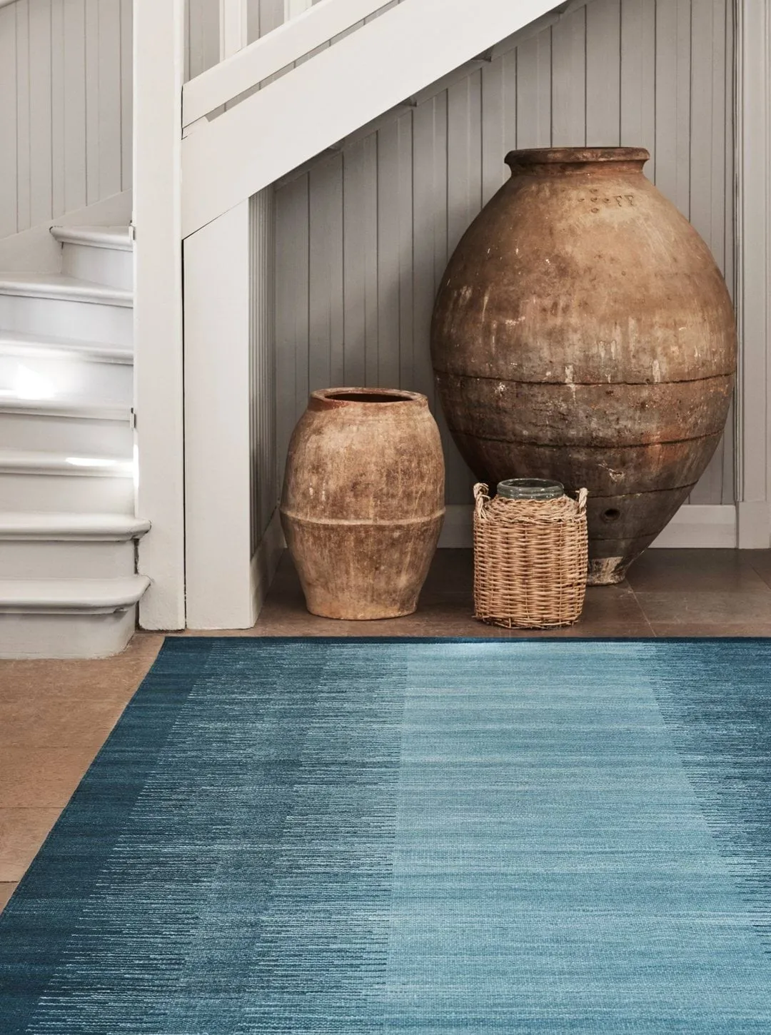 Tapti wool rug, Blue-Heaven Blue, 320x230 cm Chhatwal & Jonsson
