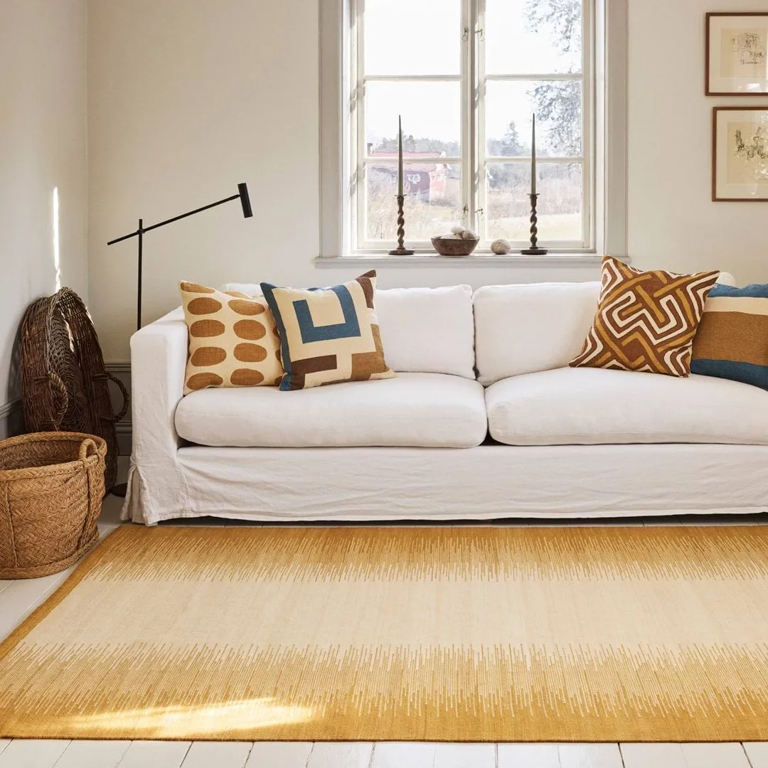 Tapti wool rug, Masala Yellow-Off White, 270x180 cm Chhatwal & Jonsson
