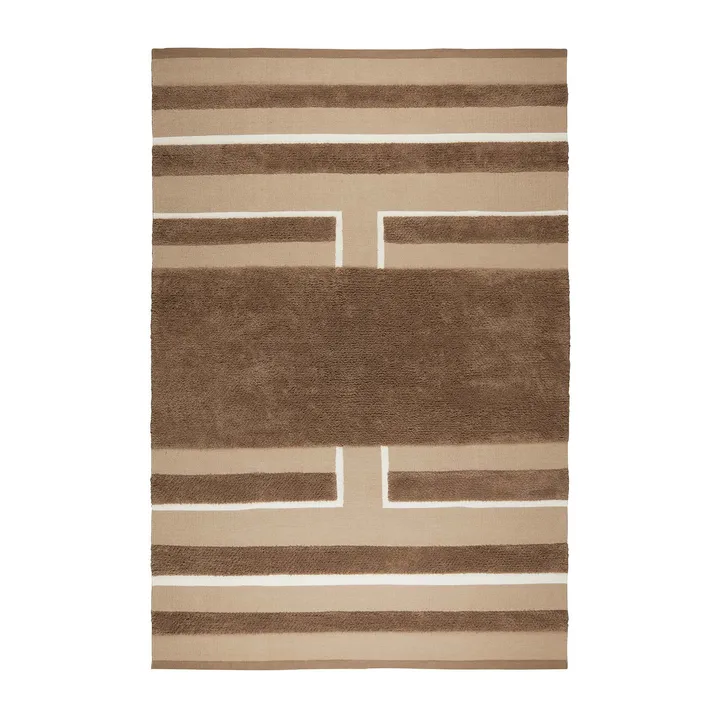 Veda rug 170x240 cm - Mocha-beige-off white - Chhatwal & Jonsson