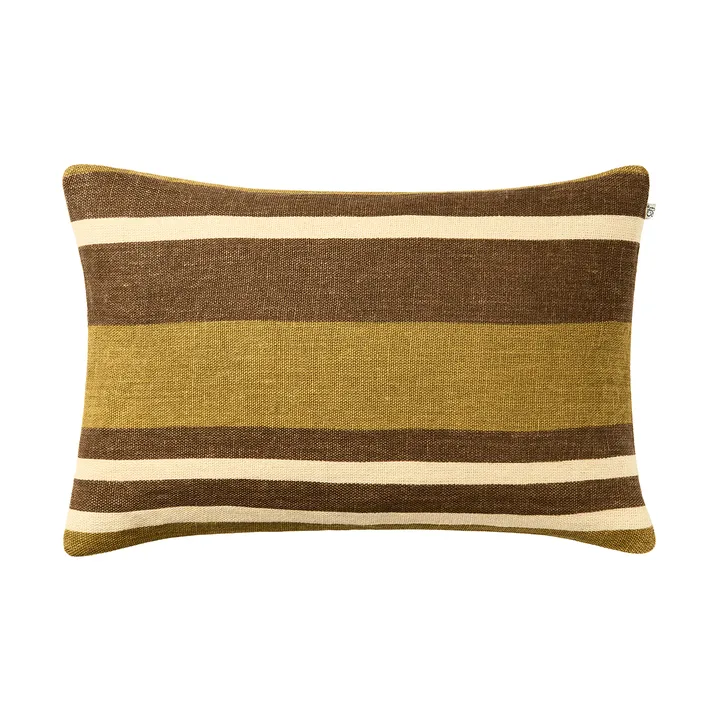 Vera cushion cover - Masala Yellow-Taupe, 40x60 cm - Chhatwal & Jonsson