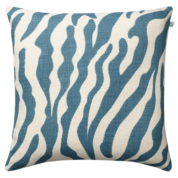 Zebra cushion cover 50x50 cm, Heaven blue Chhatwal & Jonsson