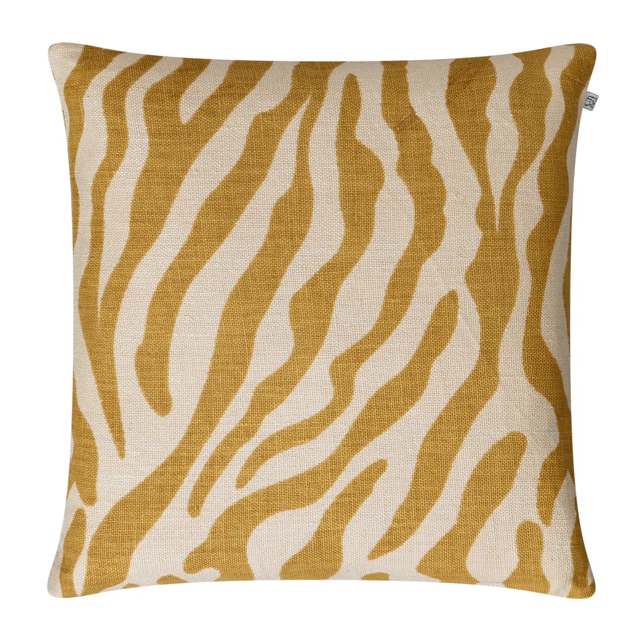 Zebra cushion cover 50x50 cm, Spicy yellow Chhatwal & Jonsson