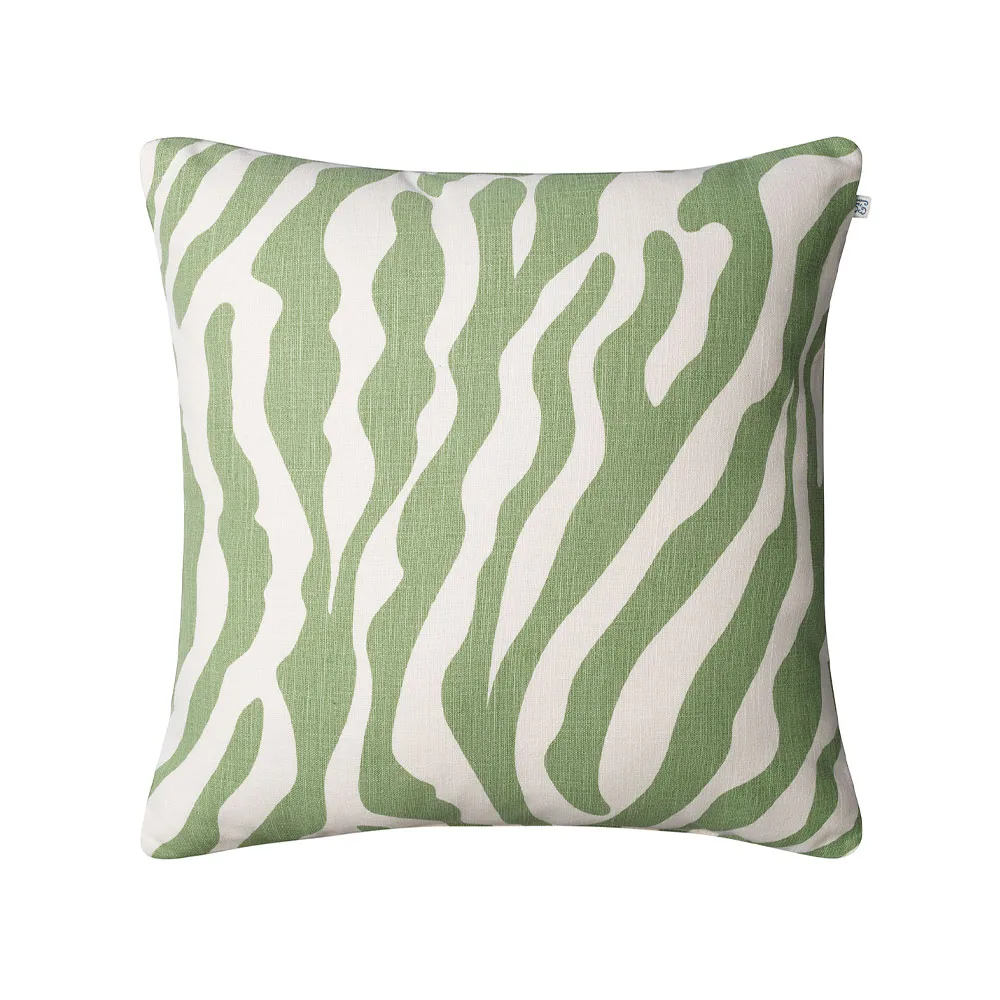 Zebra outdoor cushion 50x50 cm, Sage/off white, 50 cm Chhatwal & Jonsson