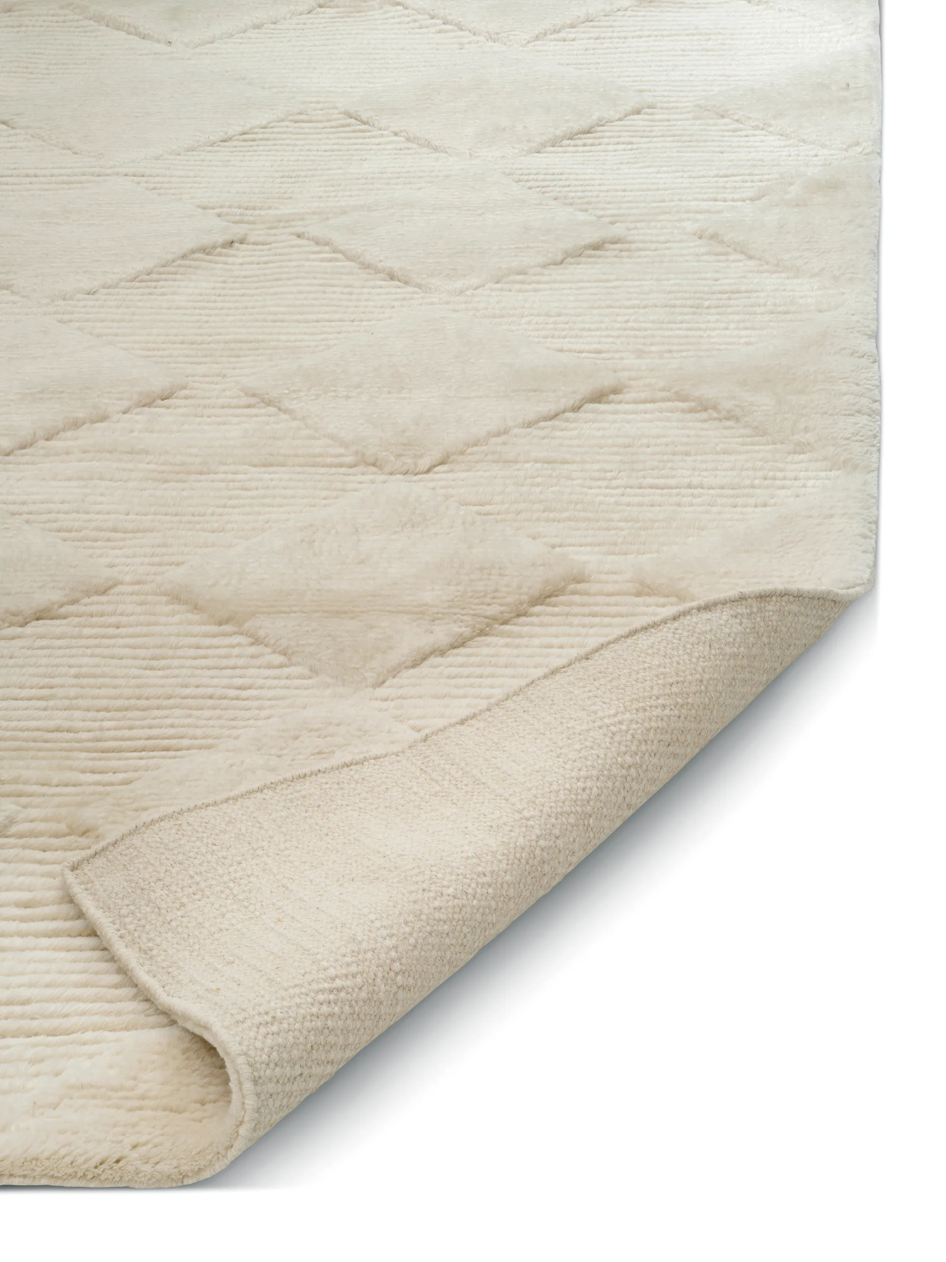 Berber rug, Ivory, 200x300 cm Classic Collection