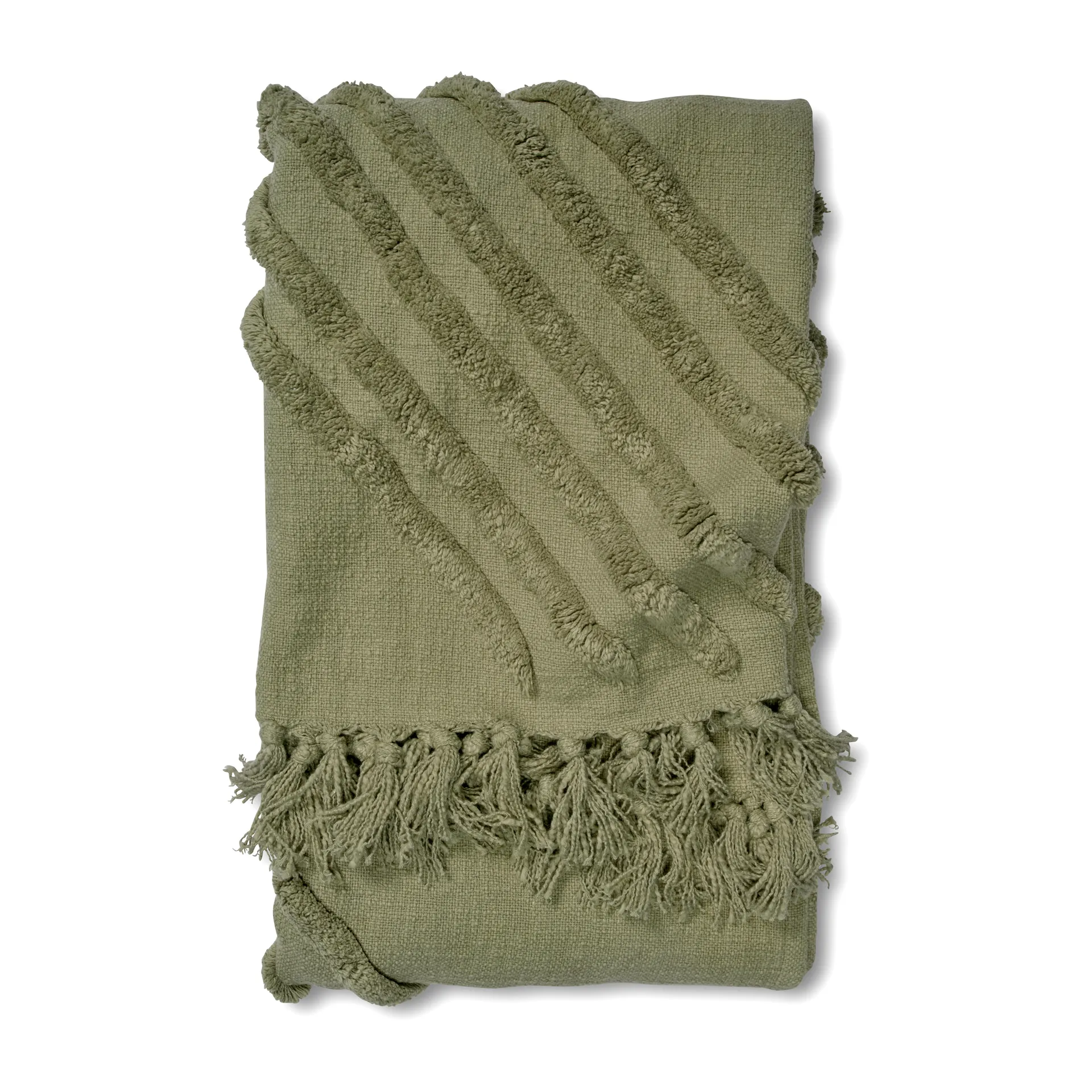 Edge cotton throw 130x170 cm, Tea Classic Collection