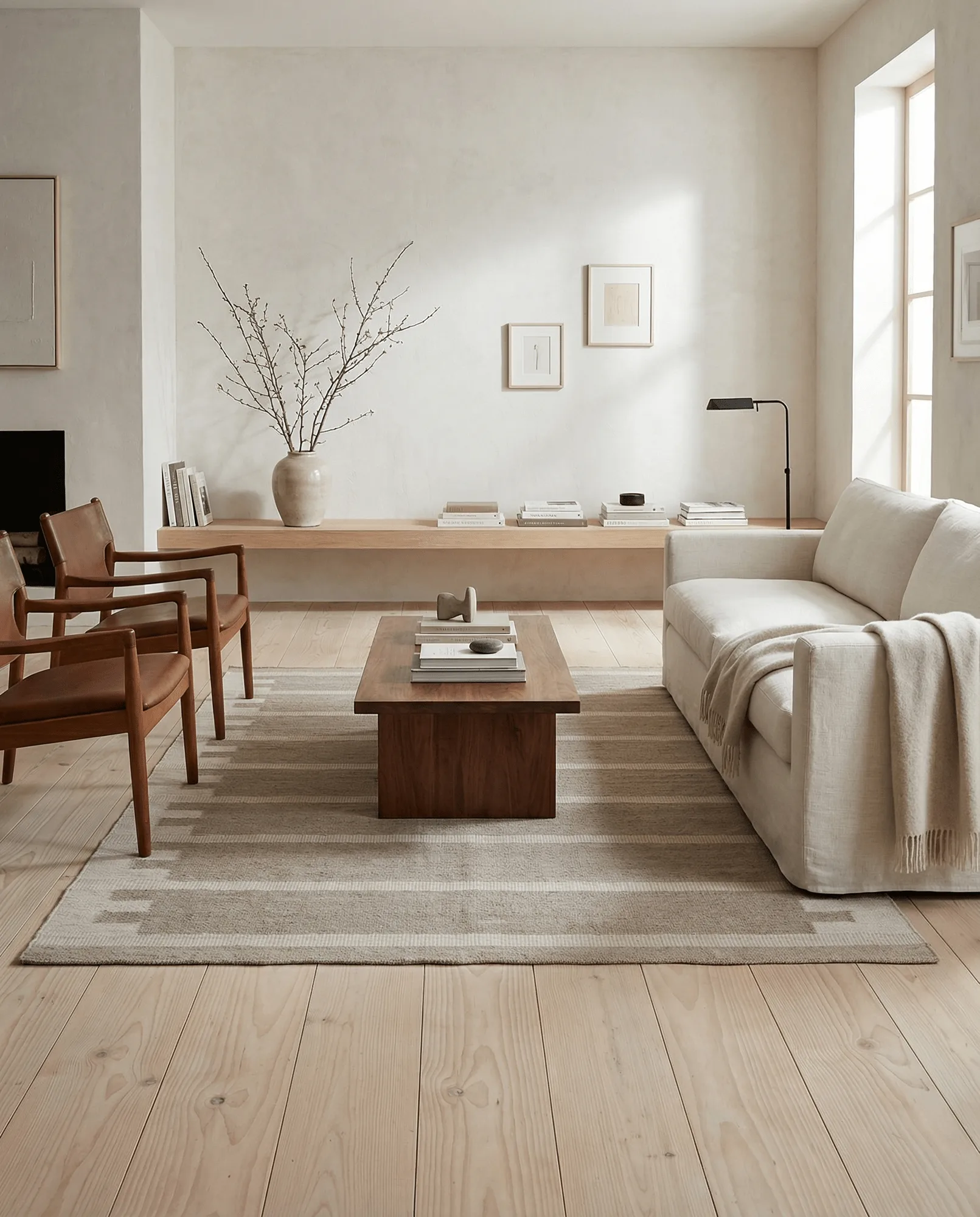 Falsterbo wool rug, Beige, 170x230 cm Classic Collection