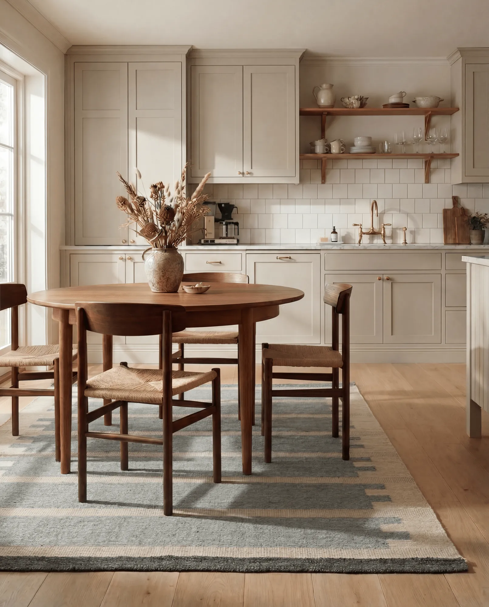 Falsterbo wool rug, Blue, 200x300 cm Classic Collection