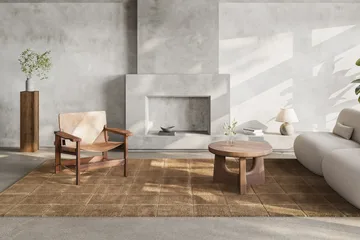 Grid rug - Wheat, 170x230 cm - Classic Collection