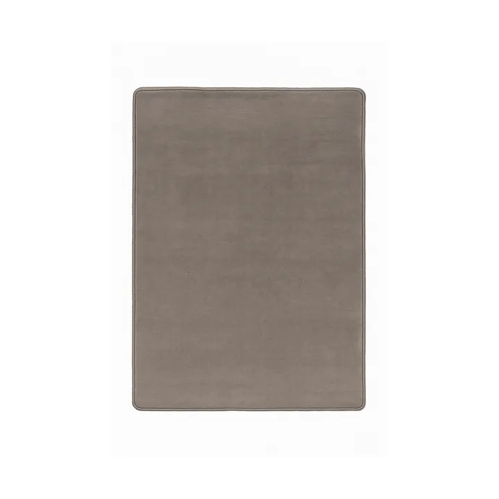 Lobby rug with overlock stitching - Grey, 400x600 cm - Classic Collection