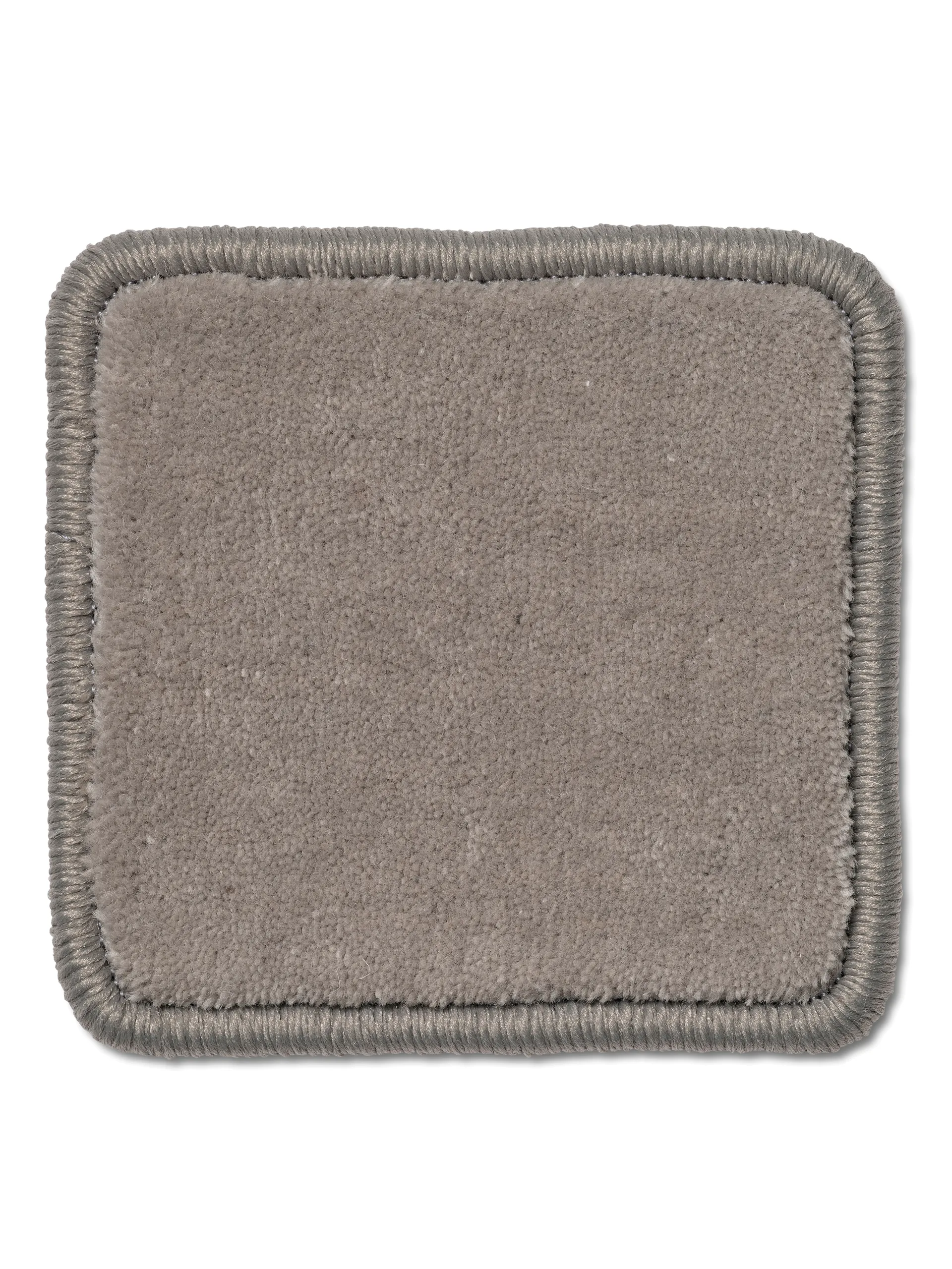 Lobby rug with overlock stitching, Grey, 400x600 cm Classic Collection