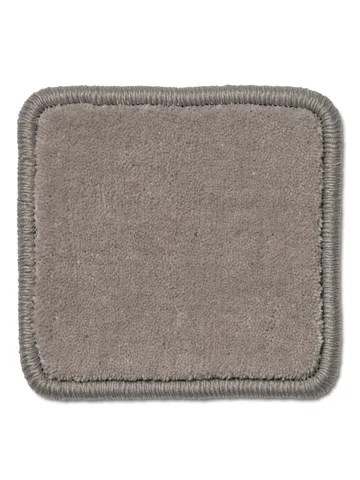 Lobby rug with overlock stitching - Grey, 400x600 cm - Classic Collection