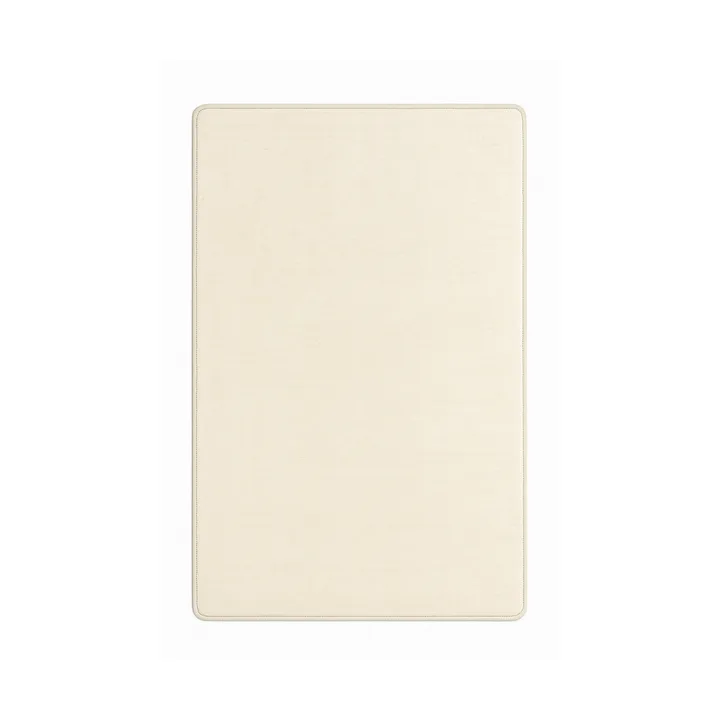 Lobby rug with overlock stitching - Off-white, 200x300 cm - Classic Collection