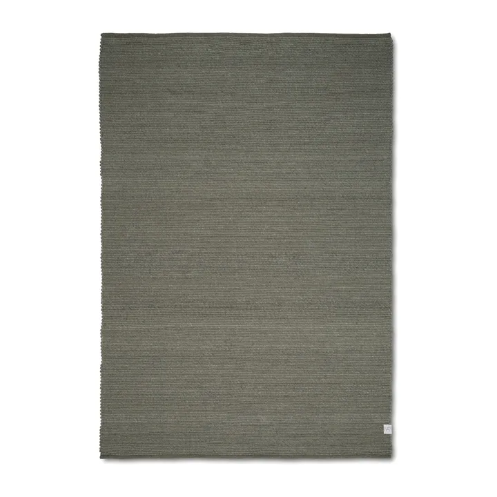 Merino wool carpet 140x200 cm - Dark green - Classic Collection