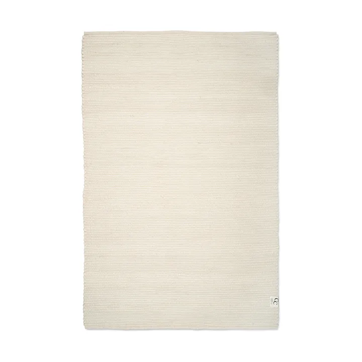 Merino wool carpet 170x230 cm - white - Classic Collection